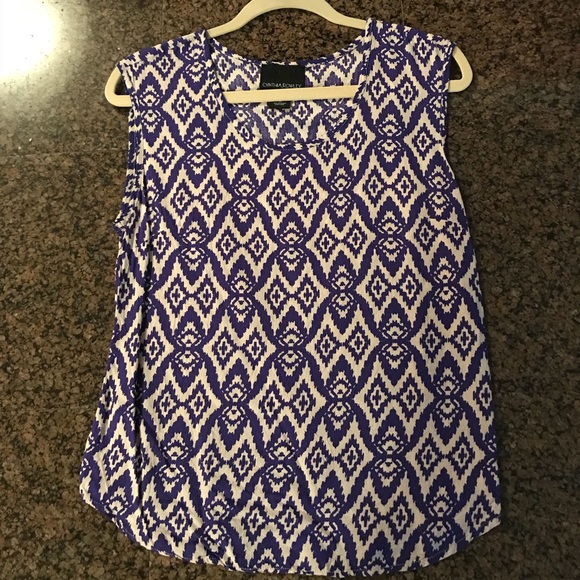Cynthia Rowley printed top - Picture 1 of 2